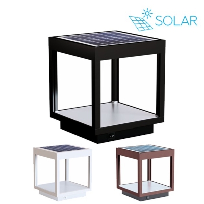 BENEITO VISOR | Lampe solaire à poser luminaire cubique