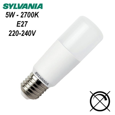 Ampoule SYLVANIA ToLEDo stick 5W 2700K E27 230V - 0029558