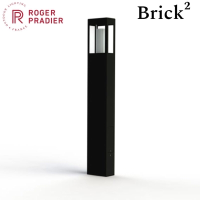 Borne haute ROGER PRADIER Brick2 gris noir 108007107