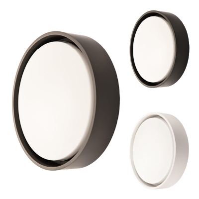 Applique ou plafonnier rond SG FRAME pour éclairage intérieur ou extérieur.