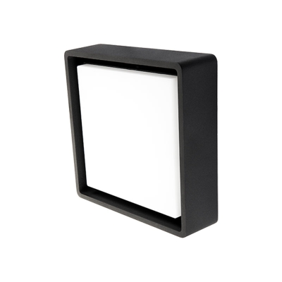 Applique ou plafonnier carré noir - SG FRAME Square 605251 605281
