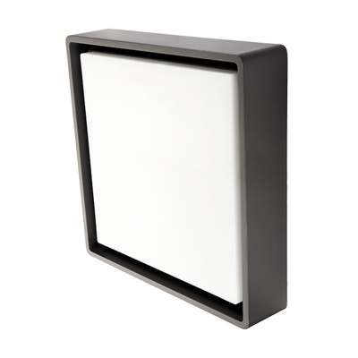 Applique ou plafonnier carré graphite - SG FRAME Square Maxi 605361 605392