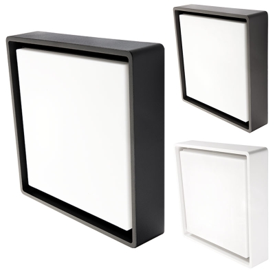 Applique ou plafonnier carré SG FRAME SQUARE Maxi pour éclairage intérieur ou extérieur.