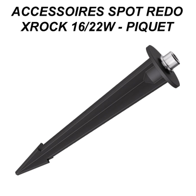 Piquet pour spot extérieur REDO Xrock