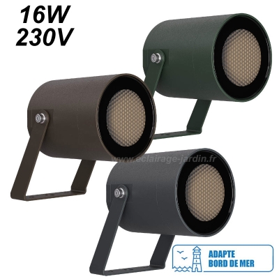 Spot REDO Xrock 16W 230V - Luminaire adapté bord de mer