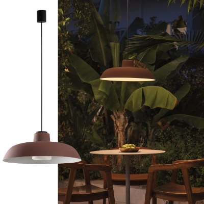 Suspension extérieure FARO SAGA marron rouille 72126-171