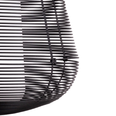 Structure luminaire IP65 étanche FARO NARA noir