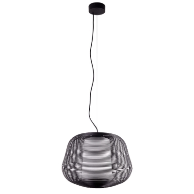 Suspension étanche IP65 FARO noire 72104-156