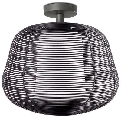 Suspension étanche IP65 FARO NARA COLGANTE noire 72109-156