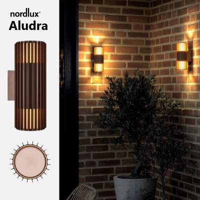 NORDLUX Aludra - Applique extérieure éclairage haut bas