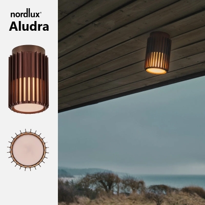 Plafonnier NORDLUX Aludra - luminaire de plafond extérieur