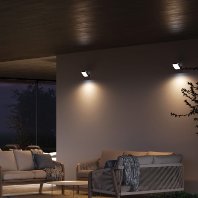 Eclairage salon de jardin avec projecteur ARIC ZODIAK 2