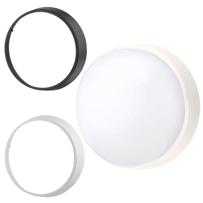 Hublot rond LED ARIC HRL 214 avec couronnes blanche et noire - ARIC 51765