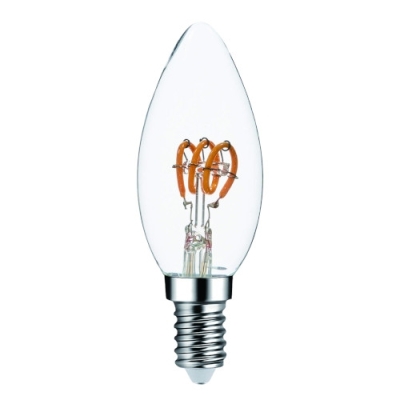 Ampoule flamme lisse 4W E14 230V