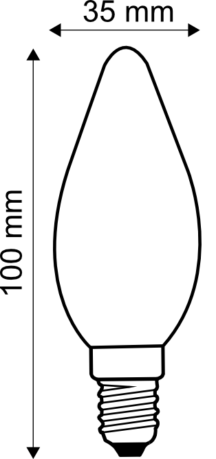 Lampe flamme torsadée géante Girard Sudron F15