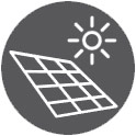 Panneau solaire boule TRIO MELO