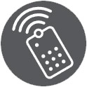 Télécommande boule TRIO MELO