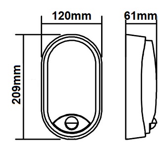 Dimensions hublot ARIC HLO 209