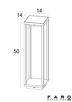 luminaire Faro Saura