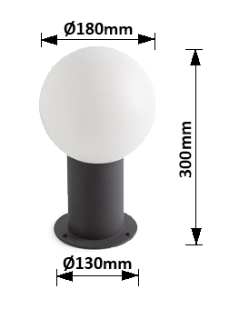 DimensionS potelet FARO MOON