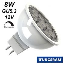 Ampoule LED 12V 8W GU5.3 - Lampe LED TUNGSRAM