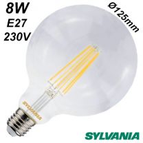 SYLVANIA 0027147 - Ampoule globe 8W E27 - 