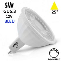 Ampoule LED 12V bleue - MIIDEX 785510