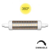 Ampoule LED gradable R7s - BENEITO FAURE tubulaire R7s 118mm