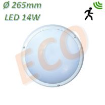 Hublot LED avec détecteur ELECTRA Deimos 990211HECODETWNW
