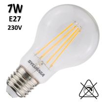 Ampoule filament LED 7W E27 230V - SYLVANIA ToLEDo Retro 0029327 0029329