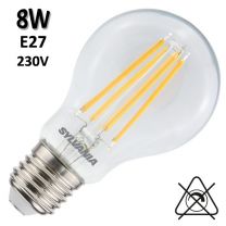 Ampoule filament LED 8W E27 230V - SYLVANIA ToLEDo Retro 0029331 0029332