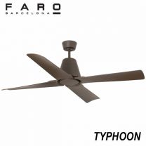 Ventilateur marron extérieur FARO TYPHOON 33490