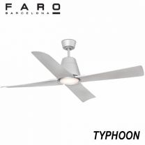 Ventilateur avec éclairage FARO TYPHOON 33489-15