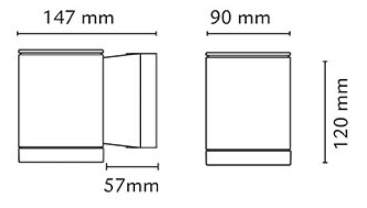 SG Lighting Echo 1 x GU10