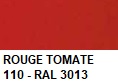 ROGER PRADIER Rouge tomate 110