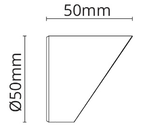 Dimensions visière HOVDEN mini 8W