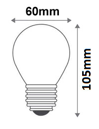 Ampoule sphérique LED 12V-24V