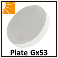 Lampes LED plates Gx53