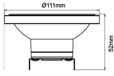 Dimensions ampoule DR111 BENEITO