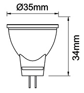 Dimensions ampoule MR11 BENEITO TUTTO