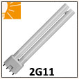 Ampoules fluo-compactes longue 2G11